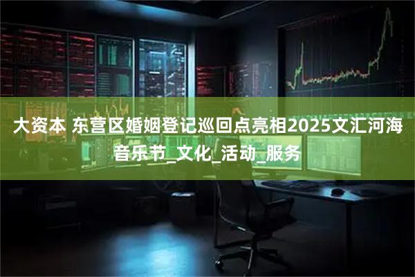 大资本 东营区婚姻登记巡回点亮相2025文汇河海音乐节_文化_活动_服务